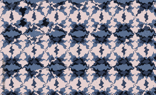 Digital And Textile Design Pattern