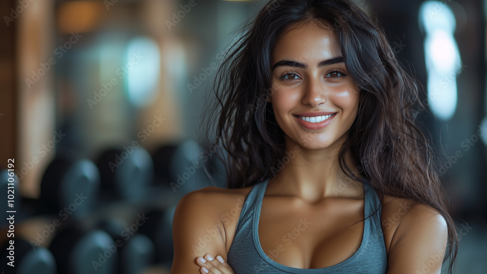 Indian Woman Fitness Trainer - fitness, gym, smile, woman, athlete, exercise, health, training, wellness, strength, beauty, sport, model, portrait, lifestyle, motivation Indian Woman Fitness Trainer - fitness, gym, smile, woman, athlete, exercise, health, training, wellness, strength, beauty, sport, model, portrait, lifestyle, motivation