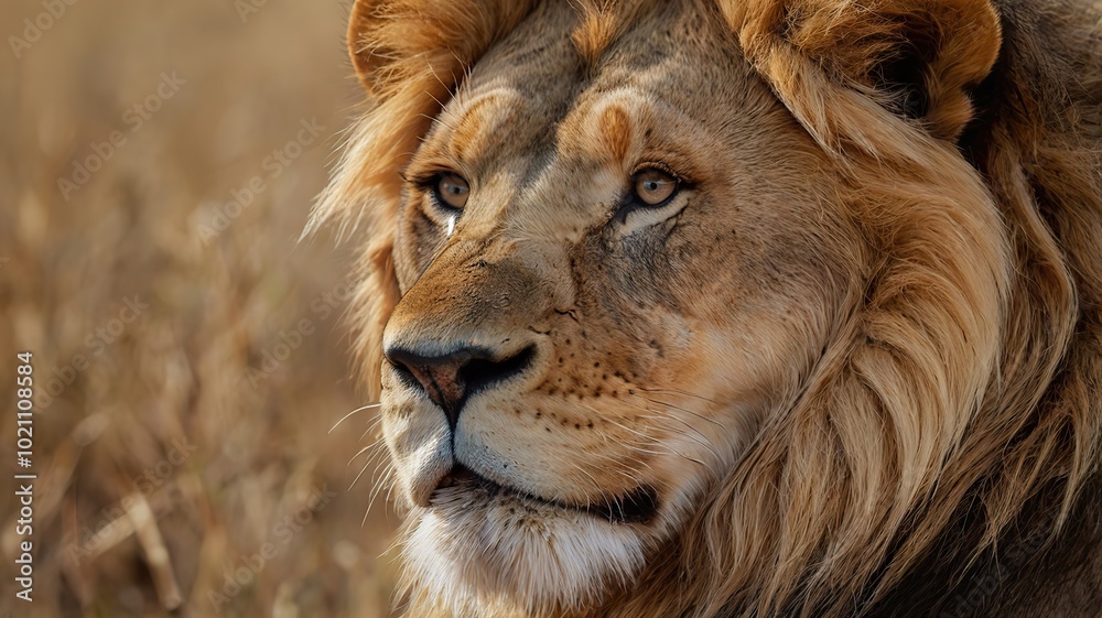 portrait of a lion portrait of a lion