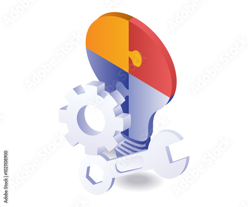 Setting the puzzle solution arrangement
