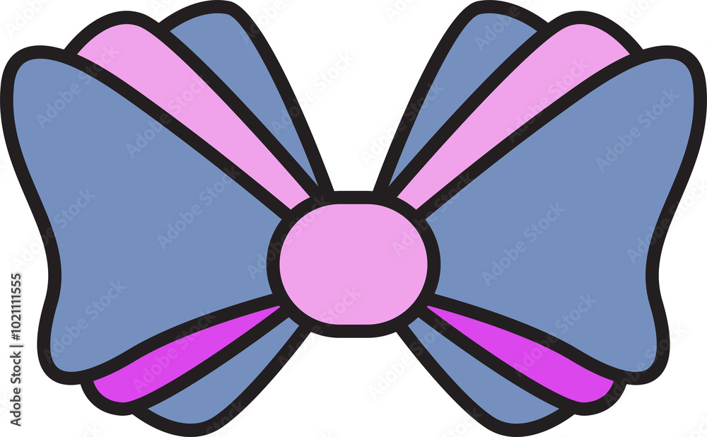 Purple Bow Illustration Purple Bow Illustration