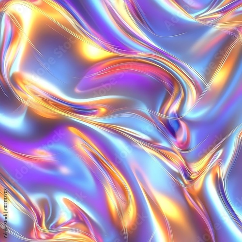 A vibrant, abstract swirl of colors creating a fluid and dynamic visual effect.