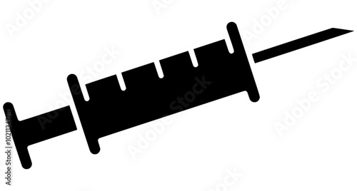 medicine illustration syringe silhouette medical logo virus icon vaccination outline corona coronavirus immunization care covid-19 illness covid19 epidemic vacinne shape for vector graphic background