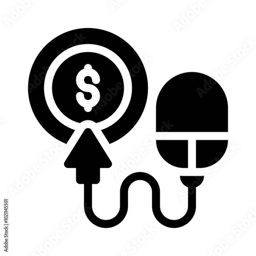 PPC glyph icon