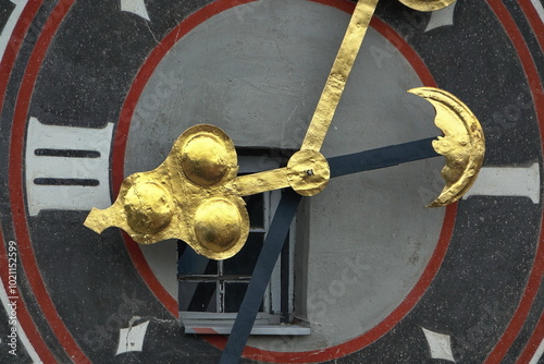 Konstfotografi Uhr am Grazer Uhrturm