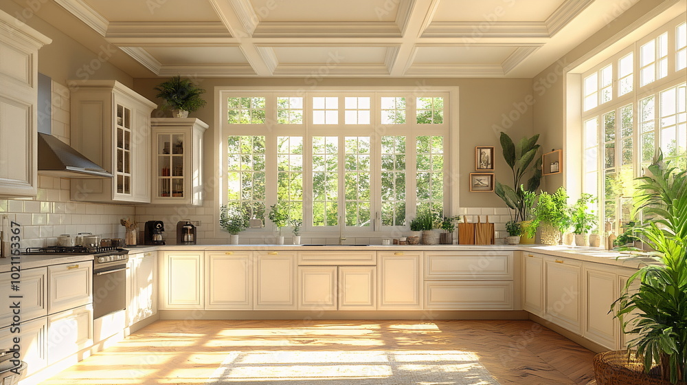 Serene Space with a Modern and Timeless Kitchen Design Serene Space with a Modern and Timeless Kitchen Design