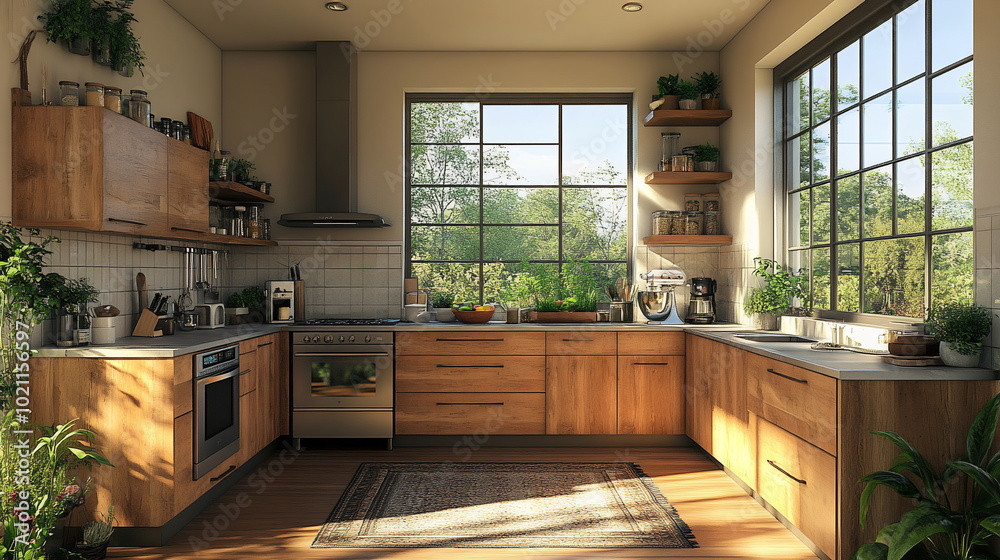 Serene Space with a Modern and Timeless Kitchen Design Serene Space with a Modern and Timeless Kitchen Design