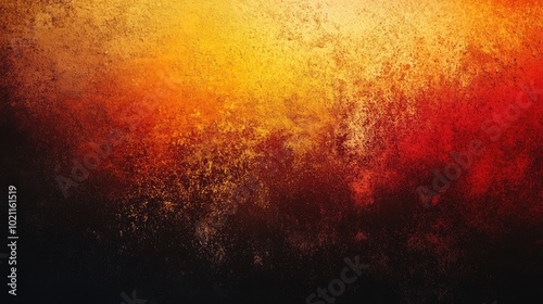 A vibrant abstract background featuring warm hues of orange, red, and black, creating a stunning gradient effect.