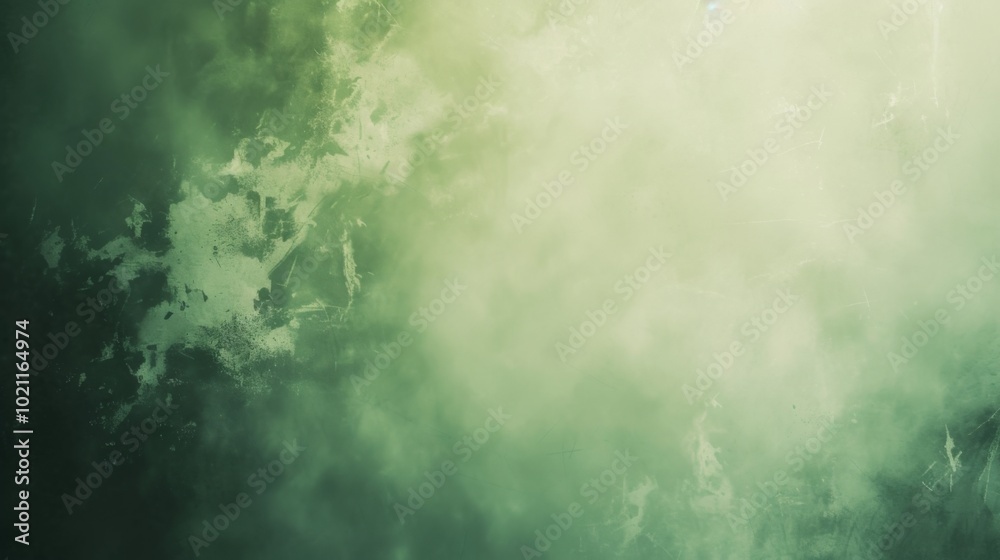 Obraz premium Abstract Green Texture Background - Digital Art