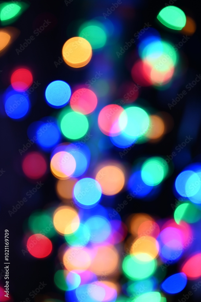 Fototapeta premium Lichter, defokussiert