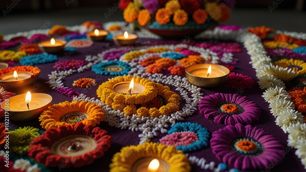 Diwali candles Diwali candles