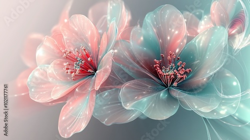 Abstract flowers
