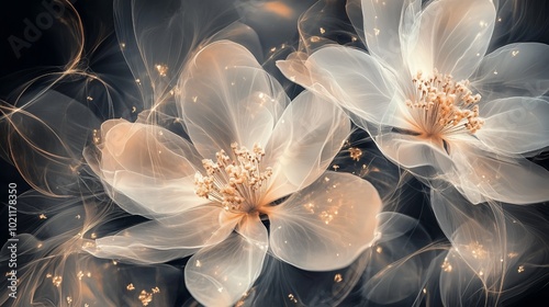 Abstract flowers