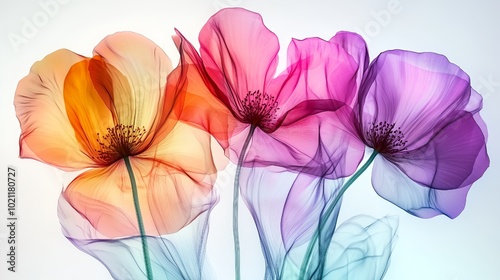 Abstract flowers