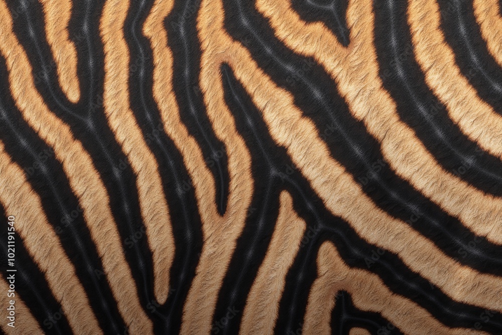 Tiger Stripe Pattern in Orange and Black Representing Wild Nature Tiger Stripe Pattern in Orange and Black Representing Wild Nature