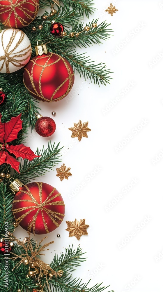 Christmas ornament decoration white background Christmas ornament decoration white background