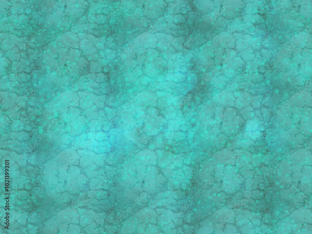 Abstract digital seamless pattern in shades of turquoise, reminiscent of a swimming pool's bottom or reflections in water. Abstract digital seamless pattern in shades of turquoise, reminiscent of a swimming pool's bottom or reflections in water.