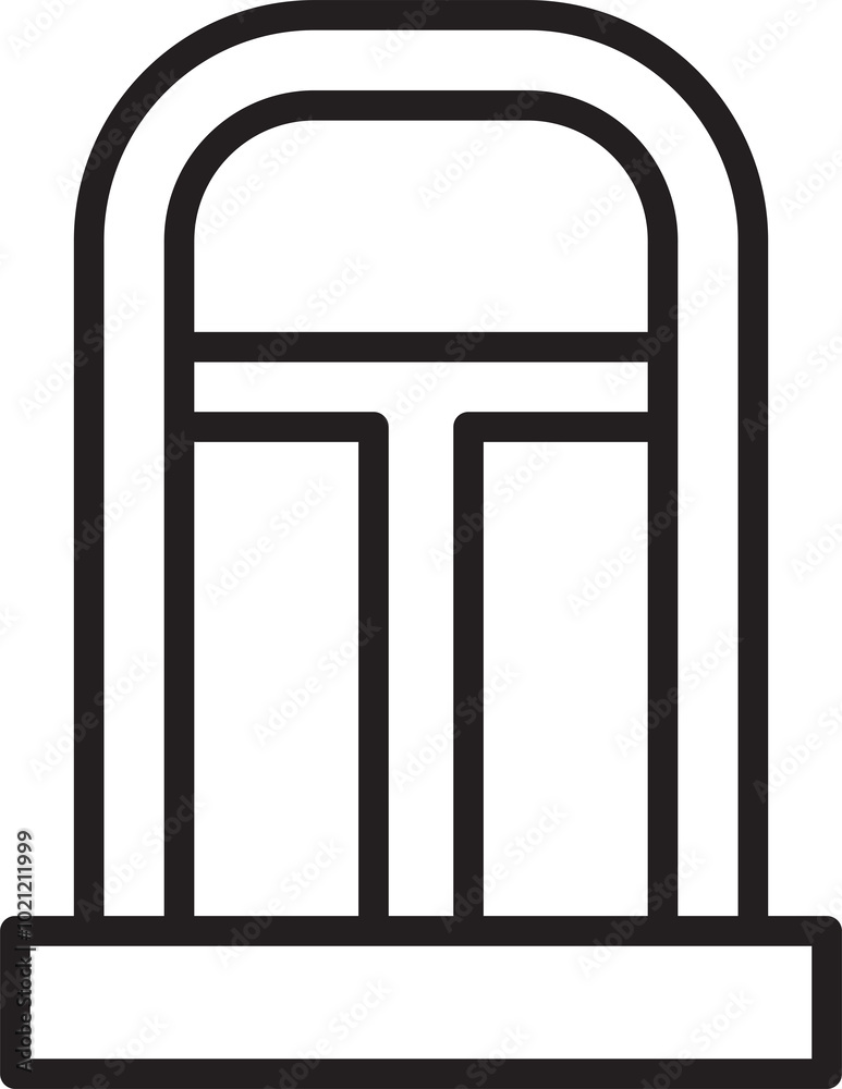 Window Line Icon Window Line Icon