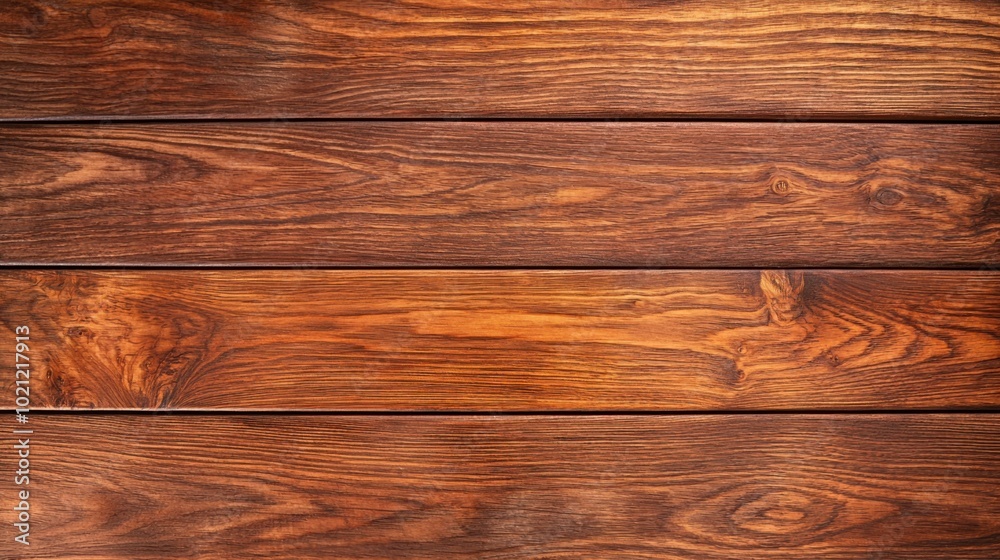 Naklejka premium Brown wooden texture background, natural grain, rustic style, ideal for design projects.