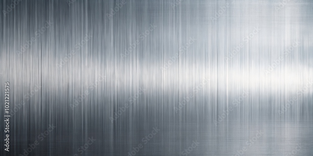 Abstract Background of Polished Metal with Subtle Light Reflection and Vertical Brushed Texture Abstract Background of Polished Metal with Subtle Light Reflection and Vertical Brushed Texture