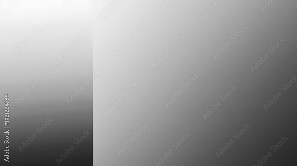  Silver metallic gradient background. Gray blurred chrome gradation. Aluminum dark pattern for banner design. 