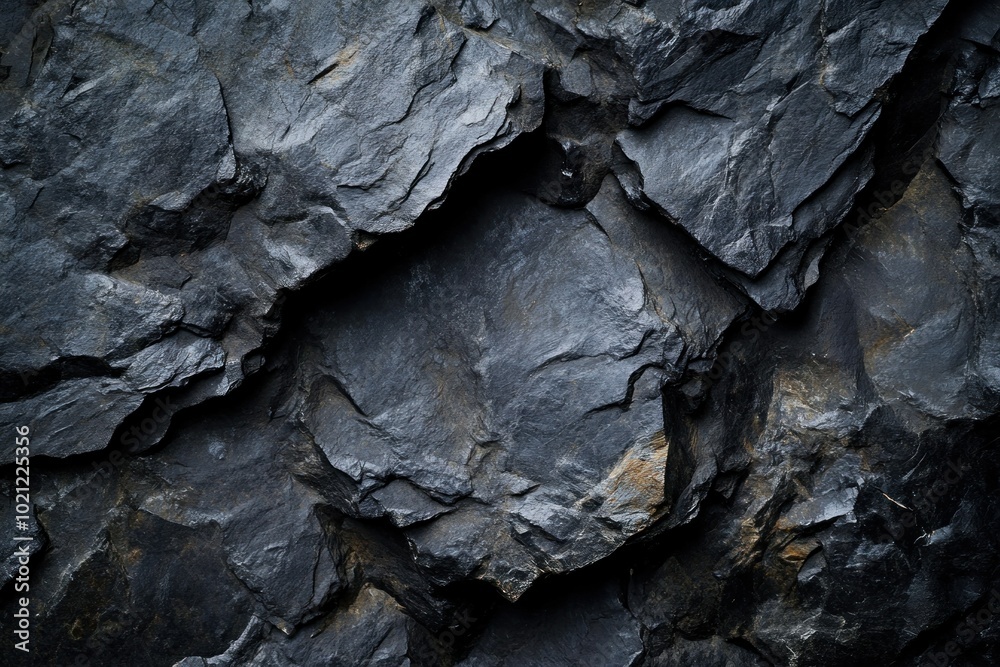 Dark Textured Rock Surface with Intricate Details Dark Textured Rock Surface with Intricate Details