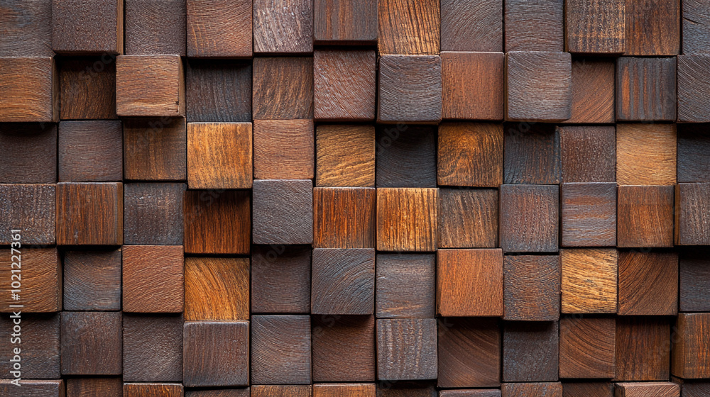 Abstract background made of wooden squares. Wooden texture for interior design, abstract wooden block wall pattern texture background. Abstract background made of wooden squares. Wooden texture for interior design, abstract wooden block wall pattern texture background.