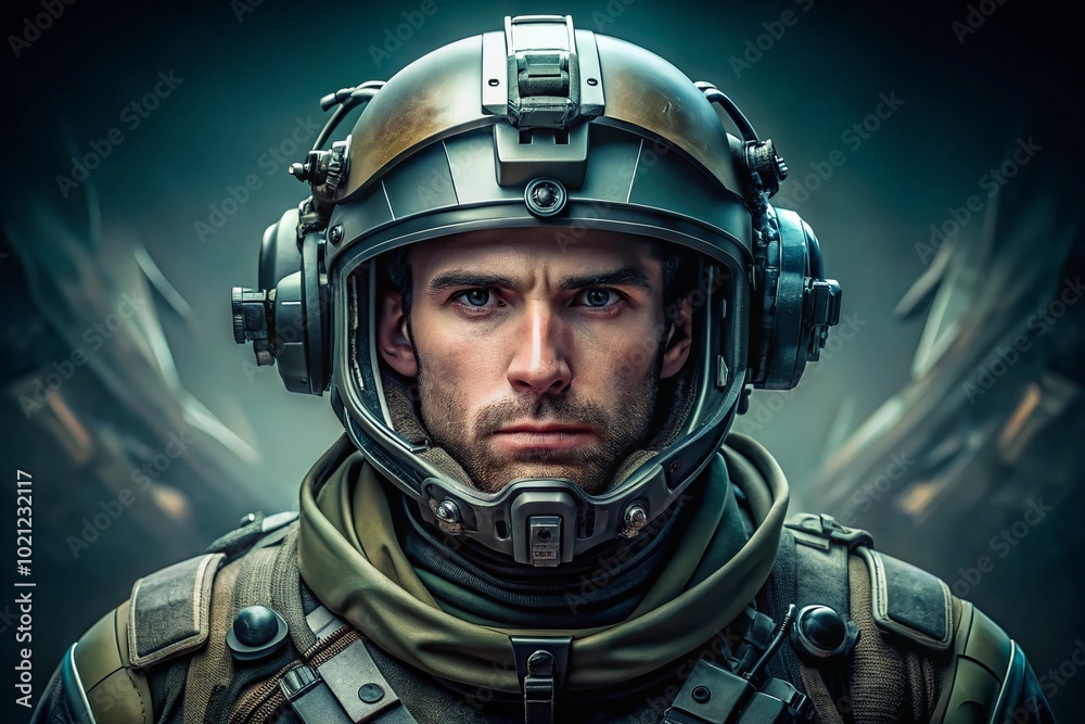 Advanced Future Military Helmet Design Featuring High-Tech Materials and Enhanced Protection Features Advanced Future Military Helmet Design Featuring High-Tech Materials and Enhanced Protection Features