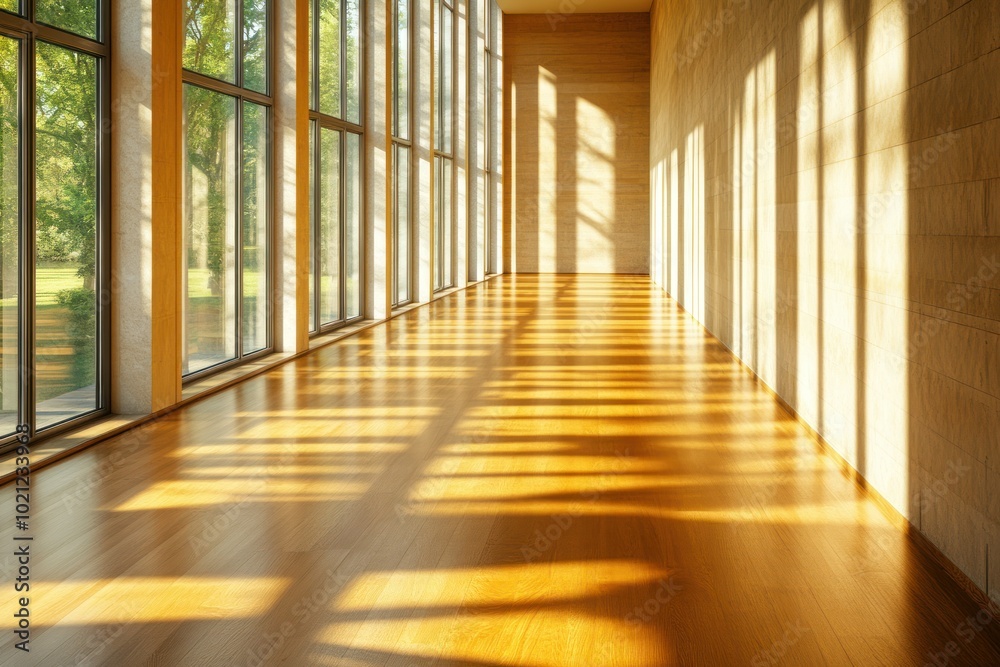 Bright and Airy Corridor with Natural Light Bright and Airy Corridor with Natural Light