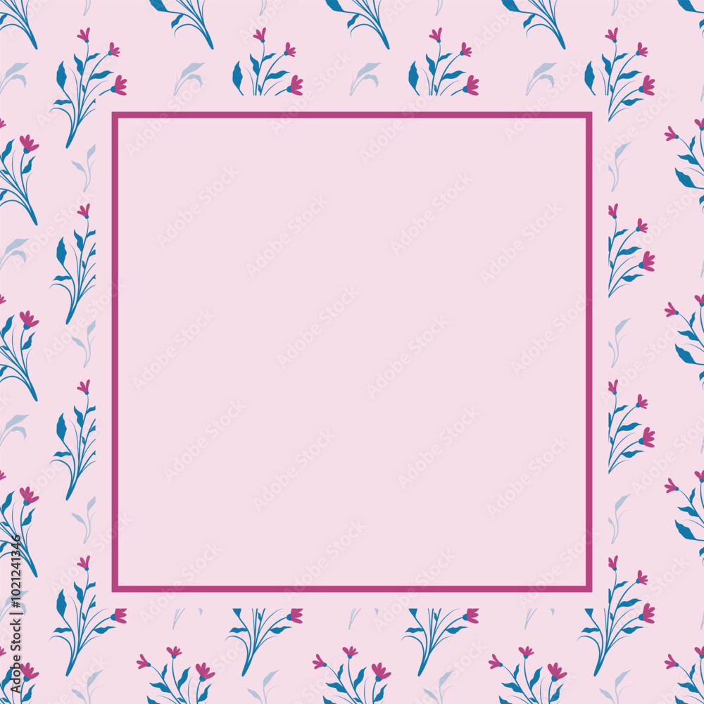 Cute kawaii notepad memo pad with floral background pattern Cute kawaii notepad memo pad with floral background pattern
