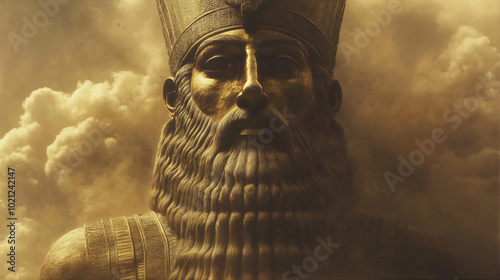 King Nebuchadnezzar of the ancient Babylon empire reigned between 605 to 562 B.C.  Chaldean king Nebuchadnezzar of Babylonian empire. King cyrus, Gilgamesh