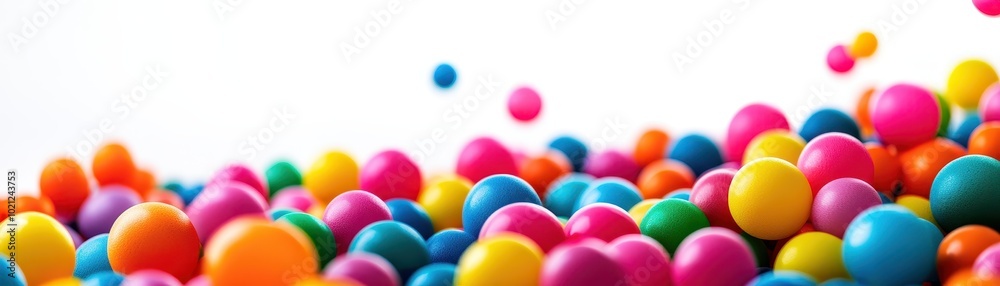 Colorful balls scattered on a smooth surface, creating a vibrant and playful atmosphere. Perfect for fun and creative projects. Colorful balls scattered on a smooth surface, creating a vibrant and playful atmosphere. Perfect for fun and creative projects.