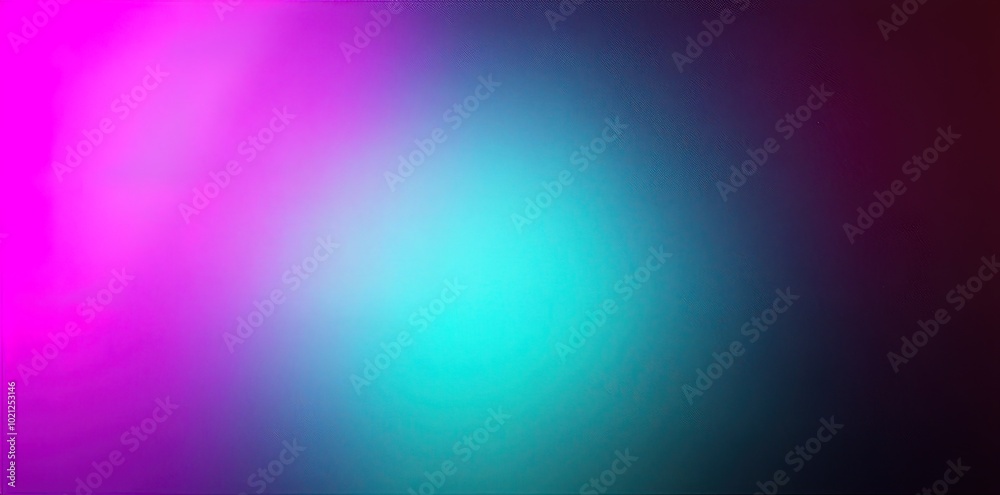 Vibrant Neon Gradient Background with Pink and Blue