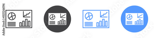Dashboard icon Flat art in black and white isolated