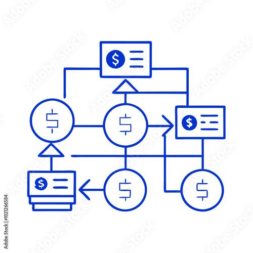 Cash flow chart