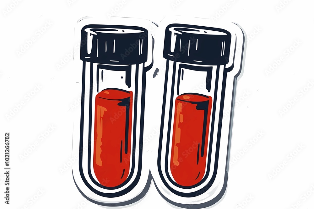 A medical laboratory with a focus on blood tests, visualizing the use of advanced technologies for accurate diagnosis. A medical laboratory with a focus on blood tests, visualizing the use of advanced technologies for accurate diagnosis.