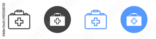 First aid icon Flat art in black and white isolated Free Download First aid icon Flat art in black and white isolated - GFXLoad