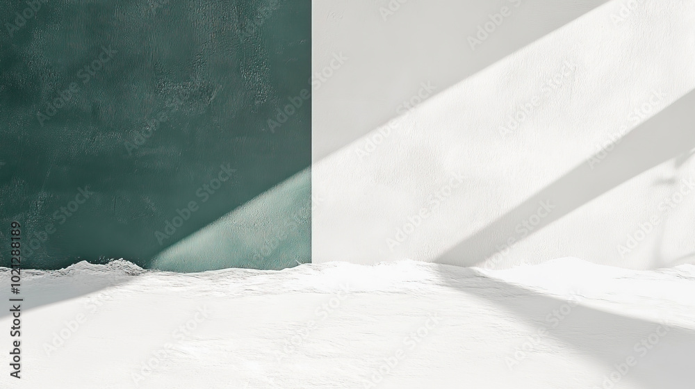A Minimalist Indoor Wall Design Featuring Light Shadows for an Elegant and Clean Aesthetic A Minimalist Indoor Wall Design Featuring Light Shadows for an Elegant and Clean Aesthetic