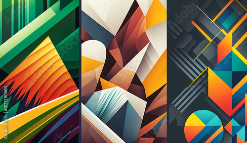 Modern Geometric Design Background
