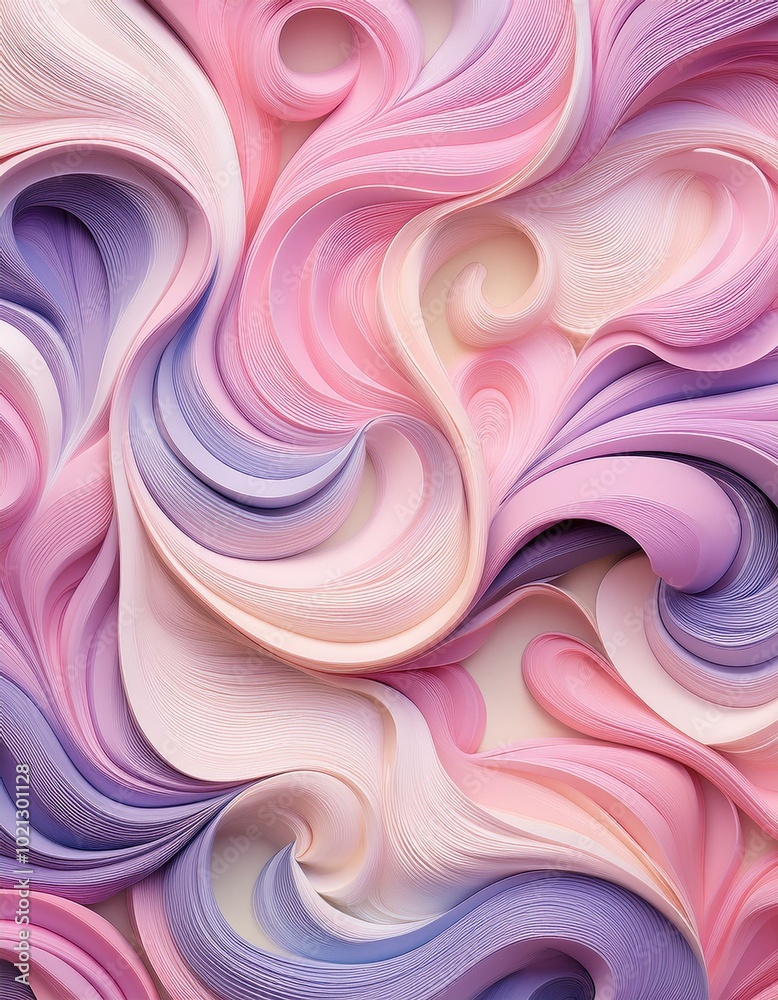 Abstract pink and purple swirls Abstract pink and purple swirls