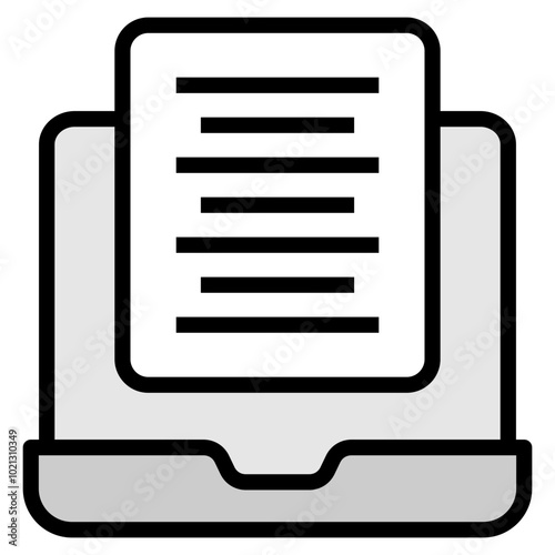 Align Text Icon For Design Element