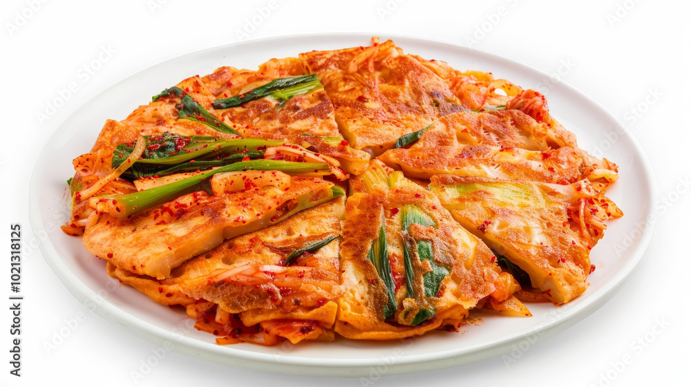 front view of korean kimchi fried front view of korean kimchi fried