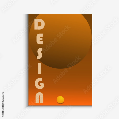 vector modern gradient poster background. Minimalist style cover template with dynamic perspective 3d geometric prism shapes collection. Ideal design for social media, covers, banners, flyers.