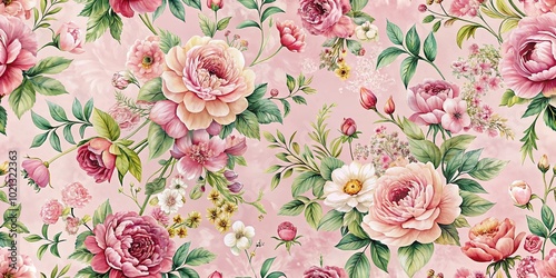 Delicate Pink Wallpaper Featuring Beautiful Floral Patterns for Elegant Home Decor and Design