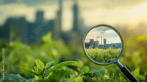 Analyzing CO2 reduction strategies under a magnifying glass. Promoting green business and sustainable development through renewable energy sources. Emphasizing environmental protection