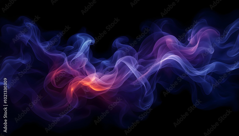 abstract smoke vibrant colours background