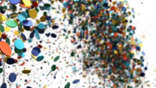 Abstract Colorful Explosion...