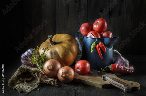 pumpkin and other ingredients