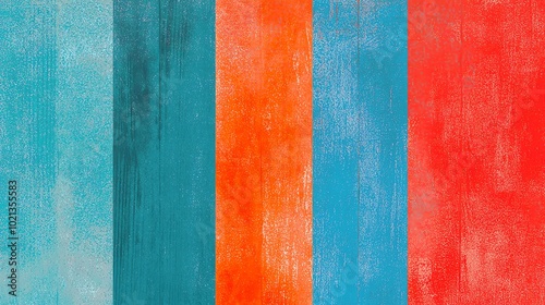 Vibrant textured backdrop featuring bold colors of blue, orange, and red, perfect for artistic and modern designs.
