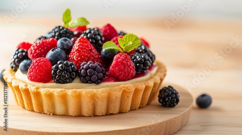 Pineapple and berry tart, colorful and vibrant --ar 16:9 --personalize 2cjwbl6 --stylize 250 --v 6 Job ID: e91dac88-d513-4111-b034-2b08cdb4bd8e